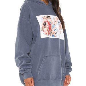 Boys Lie Blue Denim Hoodie